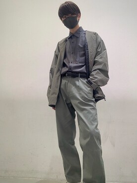 「koe（コエ）のアイテム（ジャケット/アウター）」を使った、sasashogo0411さん（メンズ・174cm）の冬コーディネート