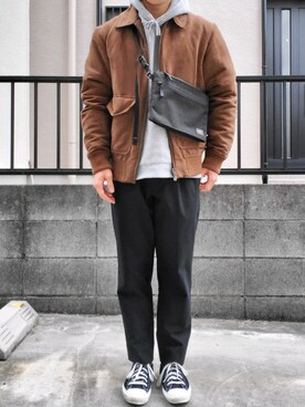 takahiroさん（メンズ・163cm）の冬コーディネート