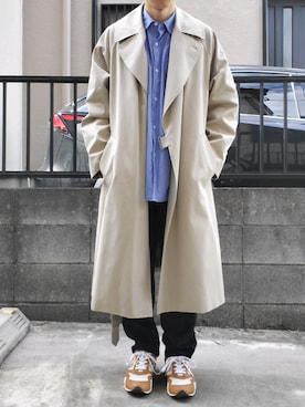 「NEW BALANCE（ニューバランス）の【別注】 ＜New Balance（ニューバランス）＞ RC205 SNK M/スニーカー（スニーカー）」を使った、takahiroさん（メンズ・163cm）の秋コーディネート