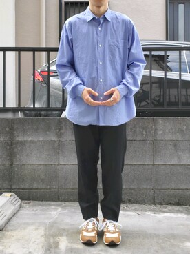 「NEW BALANCE（ニューバランス）の【別注】 ＜New Balance（ニューバランス）＞ RC205 SNK M/スニーカー（スニーカー）」を使った、takahiroさん（メンズ・163cm）の秋コーディネート