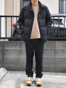 「NEW BALANCE（ニューバランス）の【別注】 ＜New Balance（ニューバランス）＞ RC205 SNK M/スニーカー（スニーカー）」を使った、takahiroさん（メンズ・163cm）の冬コーディネート