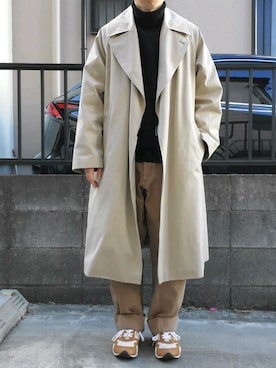 「NEW BALANCE（ニューバランス）の【別注】 ＜New Balance（ニューバランス）＞ RC205 SNK M/スニーカー（スニーカー）」を使った、takahiroさん（メンズ・163cm）の冬コーディネート