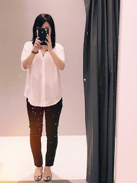 「Marc by Marc Jacobs（マークバイマークジェイコブス）のアイテム（アナログ腕時計）」を使った、chiさん（レディース・158cm）の秋コーディネート