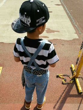 J-Nさん（キッズ・110cm）の春コーディネート