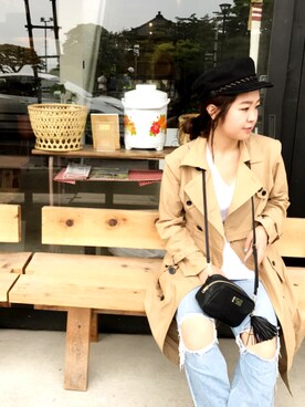 nさん（レディース・157cm）の夏コーディネート