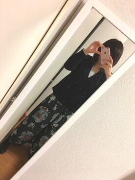 かぁこさん（レディース・156cm）の冬コーディネート