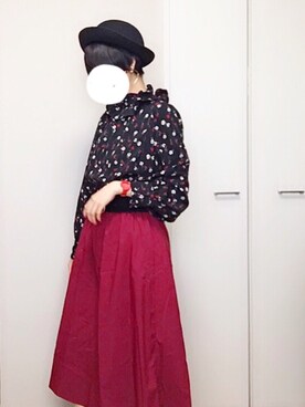 ゆん汰さん（レディース・159cm）の秋コーディネート