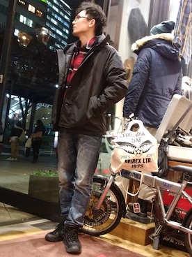 kazuさん（メンズ・180cm）の秋コーディネート