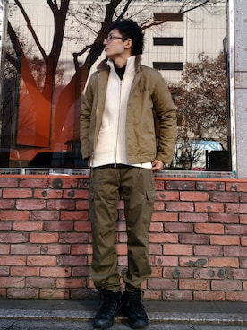 kazuさん（メンズ・180cm）の冬コーディネート