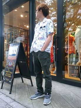 kazuさん（メンズ・180cm）の夏コーディネート