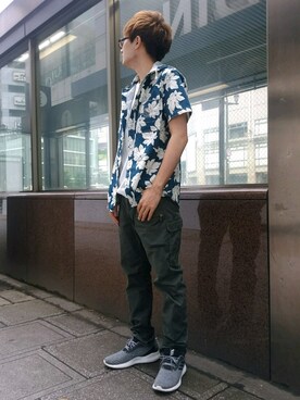 kazuさん（メンズ・180cm）の夏コーディネート