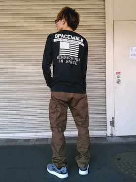 kazuさん（メンズ・180cm）の秋コーディネート