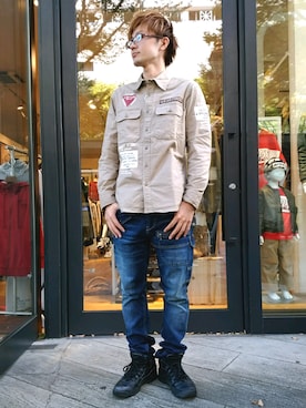 kazuさん（メンズ・180cm）の秋コーディネート