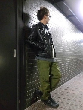 kazuさん（メンズ・180cm）の冬コーディネート