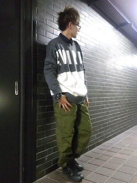 kazuさん（メンズ・180cm）の冬コーディネート