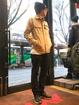 kazuさん（メンズ・180cm）の冬コーディネート