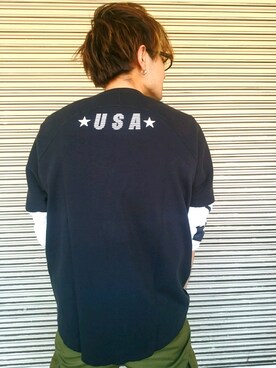 kazuさん（メンズ・180cm）の夏コーディネート