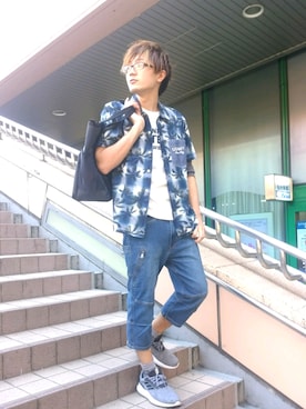 kazuさん（メンズ・180cm）の夏コーディネート