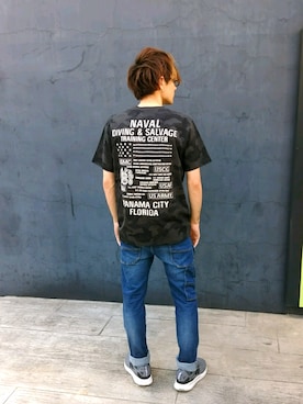 kazuさん（メンズ・180cm）の夏コーディネート