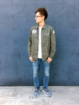 kazuさん（メンズ・180cm）の夏コーディネート