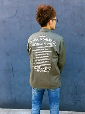 kazuさん（メンズ・180cm）の夏コーディネート