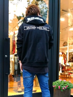 「AVIREXMILITARYCAMP」｜kazuさん（メンズ・180cm）の秋コーディネート