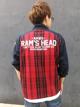 「AVIREXMILITARYCAMP」｜kazuさん（メンズ・180cm）の秋コーディネート