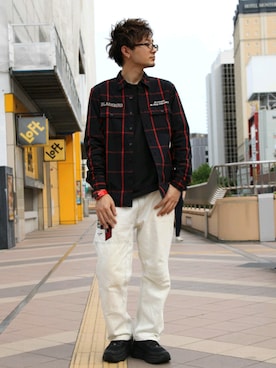 kazuさん（メンズ・180cm）の夏コーディネート