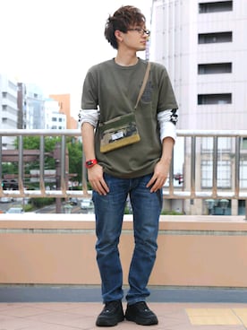 kazuさん（メンズ・180cm）の夏コーディネート