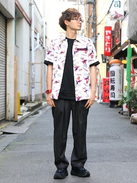 kazuさん(メンズ・180cm)の夏コーディネート