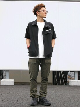 kazuさん（メンズ・180cm）の夏コーディネート