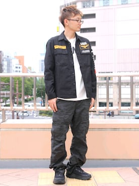 kazuさん(メンズ・180cm)の秋コーディネート
