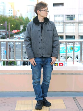 「スタッフセンバツ」｜kazuさん（メンズ・180cm）の秋コーディネート