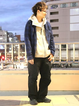 kazuさん（メンズ・180cm）の冬コーディネート