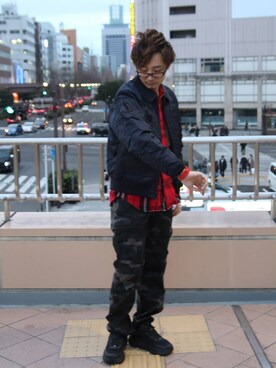 kazuさん（メンズ・180cm）の冬コーディネート