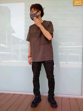 「アイテム（マスク、その他）」を使った、kazuさん（メンズ・180cm）の夏コーディネート