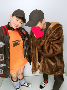 「no brand（ノーブランド）のアイテム（ダッフルコート）」を使った、TAT$Uさん（メンズ・165cm）の冬コーディネート