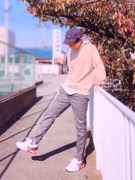 「HIBECK（ハイベック）のアイテム」を使った、toriさん（メンズ・172cm）の秋コーディネート