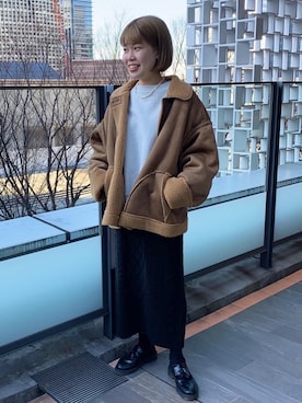 coen ゆみさん（レディース・160cm）の冬コーディネート