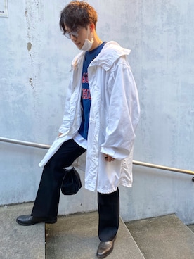 「RAGEBLUE（レイジブルー）のアイテム（その他）」を使った、しゅうさん（メンズ・175cm）の春コーディネート