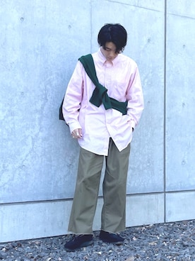 「RAGEBLUE（レイジブルー）のアイテム（その他）」を使った、しゅうさん（メンズ・175cm）の春コーディネート