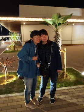 「BRONX（ブロンクス）のアイテム」を使った、とっくんさん（レディース・158cm）の秋コーディネート