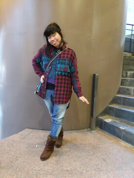 とっくんさん(レディース・158cm)の冬コーディネート