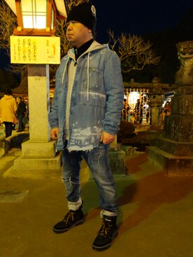 とっくんさん(メンズ・170cm)の冬コーディネート