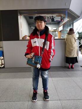 「BRONX（ブロンクス）のアイテム」を使った、とっくんさん（レディース・158cm）の冬コーディネート