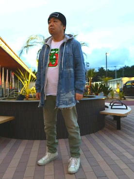 とっくんさん（メンズ・170cm）の冬コーディネート