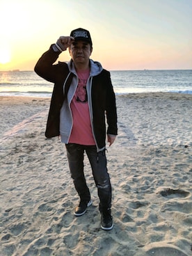 「Safari」｜「アイテム（ジャケット/アウター）」を使った、とっくんさん（メンズ・170cm）の春コーディネート