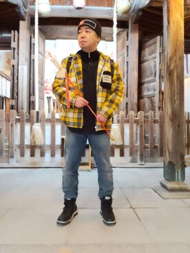 とっくんさん（メンズ・170cm）の冬コーディネート