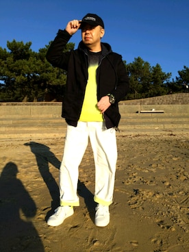 とっくんさん（メンズ・170cm）の春コーディネート