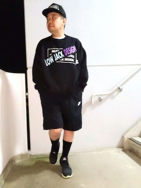 「DIESEL（ディーゼル）のアイテム（Tシャツ/カットソー）」を使った、とっくんさん（メンズ・170cm）の春コーディネート